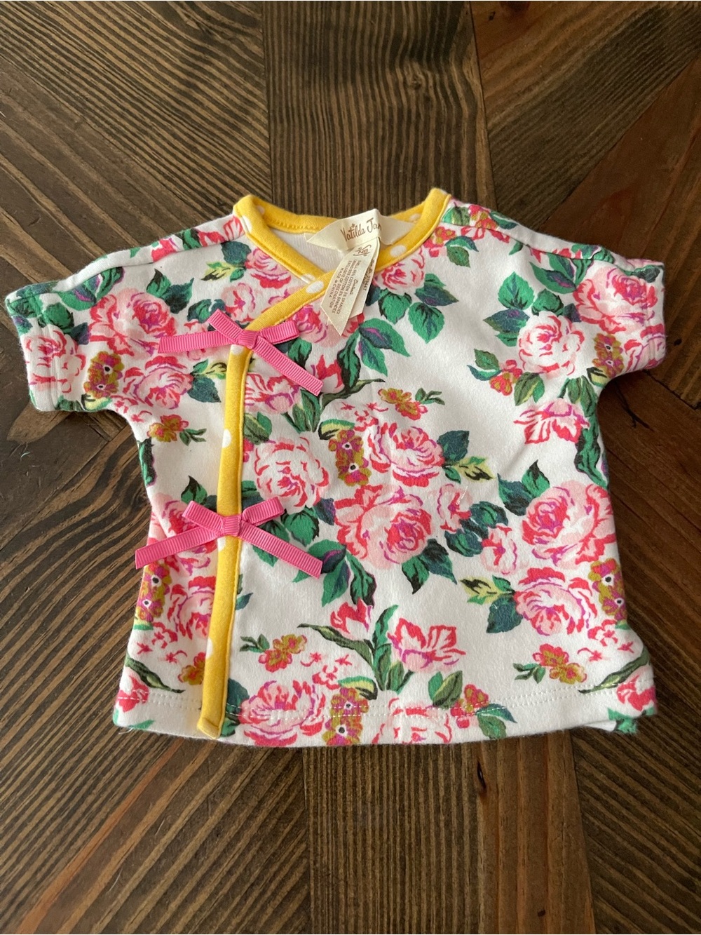 Matilda Jane Floral Top Size Newborn